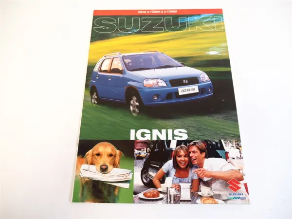 Suzuki Ignis PKW Prospekt 2000