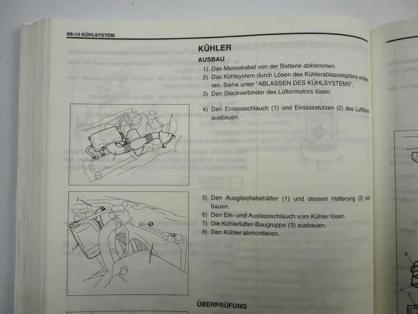 Suzuki Ignis RG413 Werkstatthandbuch Reparaturanleitung Verkabelung 2000-2002