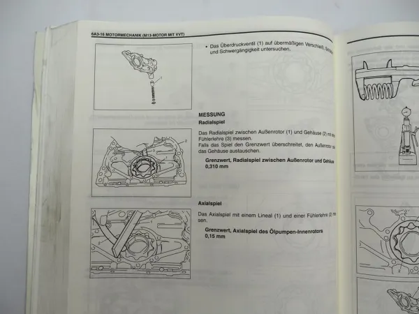 Suzuki Jimny FJ SN413 415D Werkstatthandbuch Nachtrag 10/2004 Reparaturanleitung