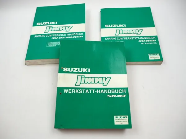 Suzuki Jimny FJ SN413 SN415D Werkstatthandbuch 2002-2005 Reparaturanleitung