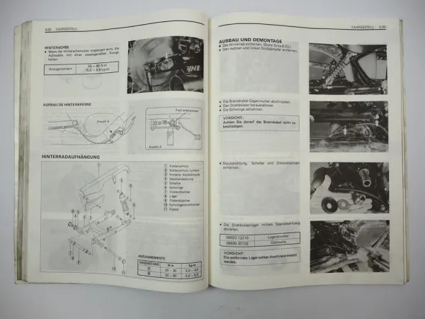 Suzuki LS 650 Savage Werkstatthandbuch 1986-1991 Reparaturanleitung Wartungsanleitung