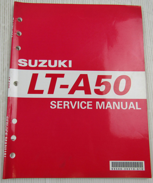 Suzuki LT-A50 Service Manual Reparaturanleitung in englisch edition 2001