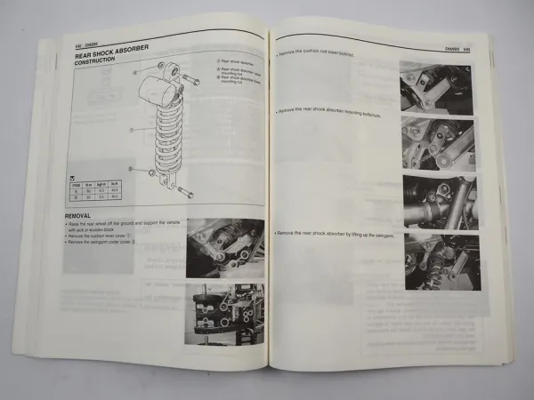 Suzuki LT-Z 400 K3 K4 Quad Service Manual Reparaturanleitung in englisch 2003/04