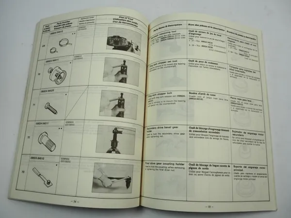 Suzuki Motorrad Spezialwerkzeug Katalog 1981 Service Tools Catalog Motorcycle #1