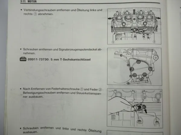 Suzuki RF 900 RR RS Werkstatthandbuch 1994-95 Reparaturanleitung Wartungsanleitung