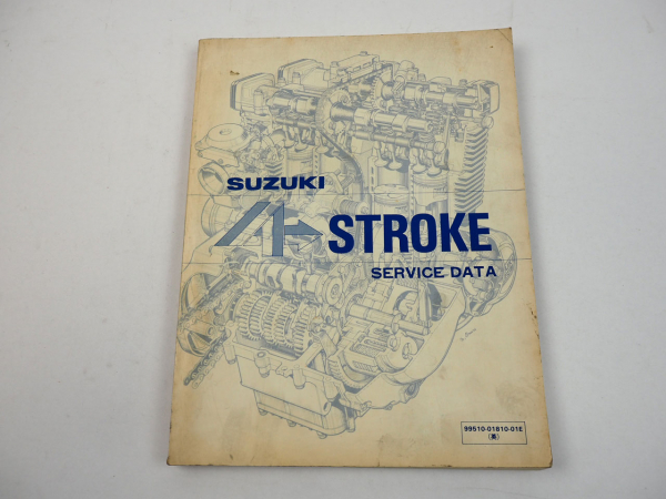 Suzuki Service Data 4 Stroke Engines BJ 1981