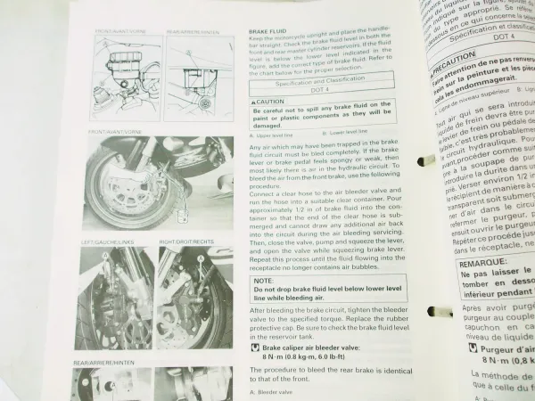 Suzuki SV650X - VS1400 VL1500 - 16 Montageanleitungen Set up Manuals