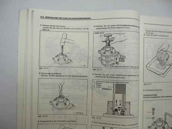 Suzuki Swift SA413 + GTI GXI GS Werkstatthandbuch 1984 - 1986 Reparaturanleitung