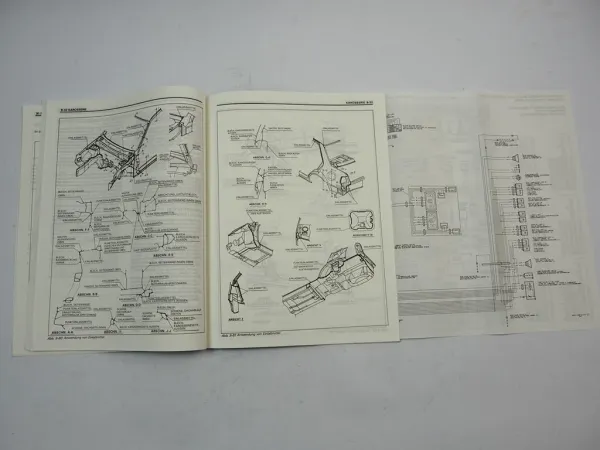 Suzuki Swift SF413 Limousine Werkstatthandbuch Ergänzung 1989/91