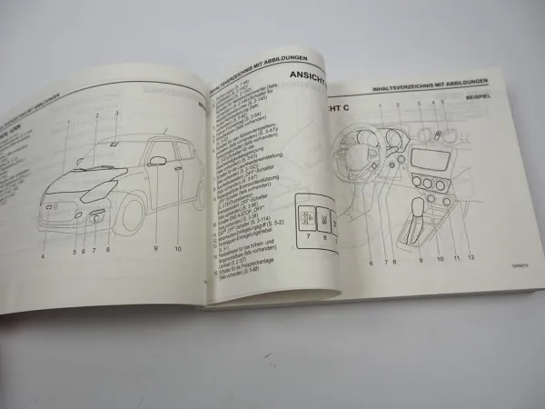 Suzuki Swift & Swift Sport Bedienungsanleitung 1/2018 Betriebsanleitung Bordbuch Deutsch