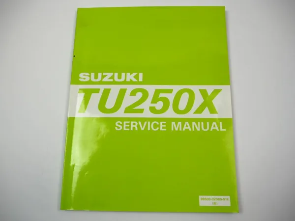 Suzuki TU250 XV from 1996 Service Repair Workshop Manual & Maintenance
