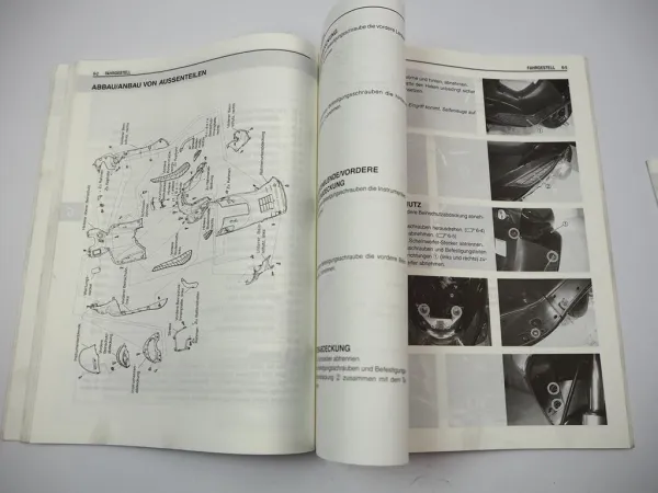 Suzuki UC125 Werkstatthandbuch ab 1999 2000 Reparaturanleitung Wartungsanleitung