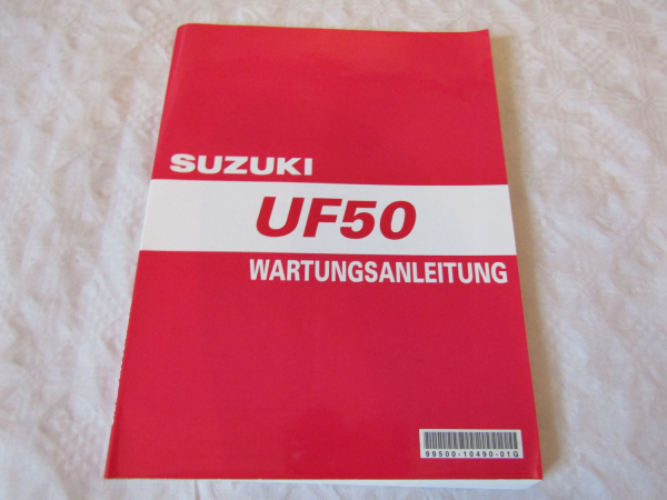 Suzuki UF50 Werkstatthandbuch Wartungsanleitung Reparaturhandbuch von 2000