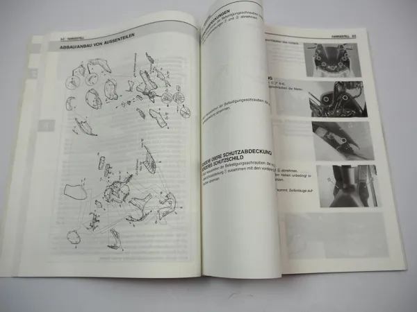 Suzuki UH 125 150 Burgmann Werkstatthandbuch 2002 Reparaturanleitung Wartungsanleitung