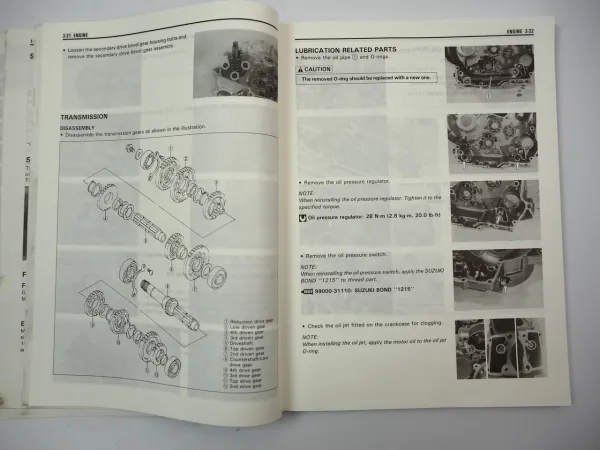 Suzuki VS 600 GL Intruder Service Repair Workshop Manual & Maintenance 1995