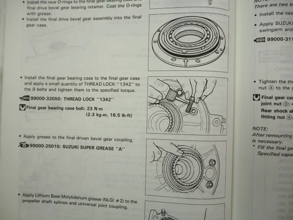 Suzuki VS 600 GL Intruder Service Repair Workshop Manual & Maintenance 1995