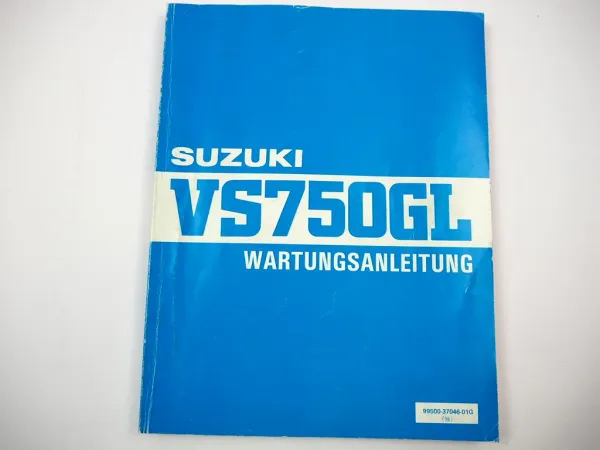 Suzuki VS750 GL Intruder Werkstatthandbuch 1985-1991 Reparaturanleitung Wartungsanleitung