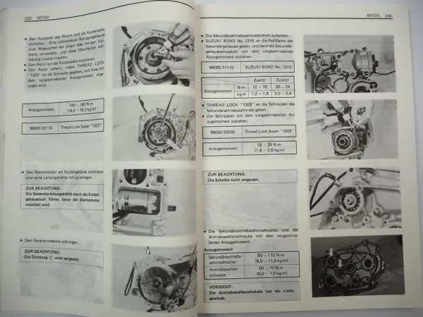 Suzuki VS750 GL Intruder Werkstatthandbuch 1985-1991 Reparaturanleitung Wartungsanleitung