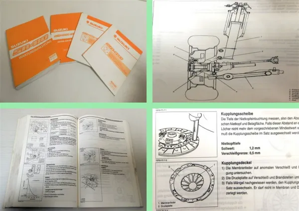 Suzuki Wagon R+ SR410 SR412 1997 Werkstatthandbuch Schaltplan Reparaturanleitung