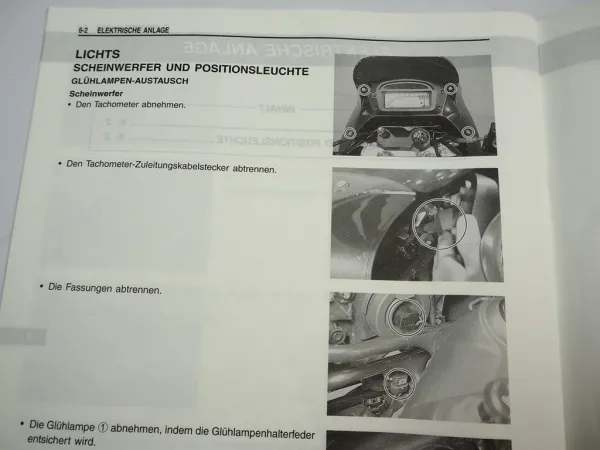 Suzuki XF650 X 2000 Nachtrag Werkstatthandbuch Reparaturanleitung Schaltplan