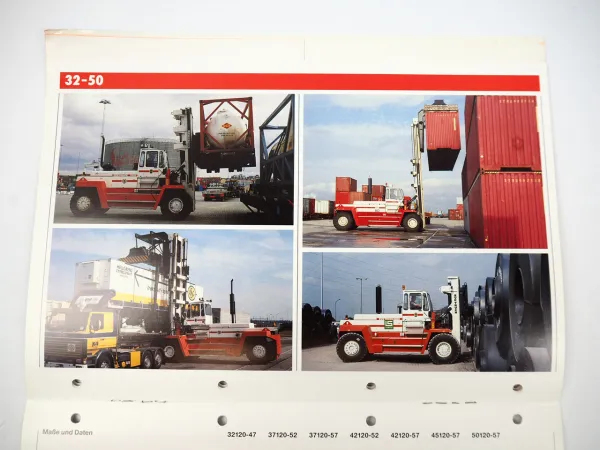 Svetruck Gabelstapler Hubgerüste Gabelträger 8 bis 50t Prospekt 1993