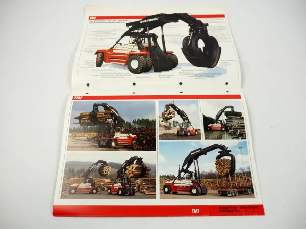 Svetruck Gabelstapler Hubgerüste Gabelträger 8 bis 50t Prospekt 1993