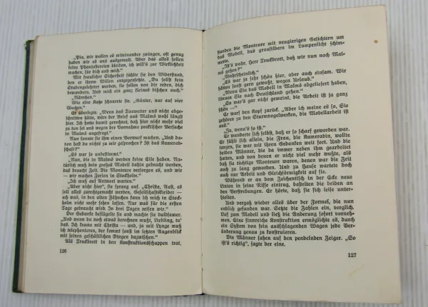 T1000 Roman eines Riesenflugzeuges 1927 von Hans Richter