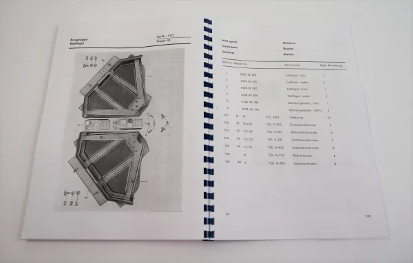 T157/2 Empor hydr Universallader Ersatzteilkatalog 1968