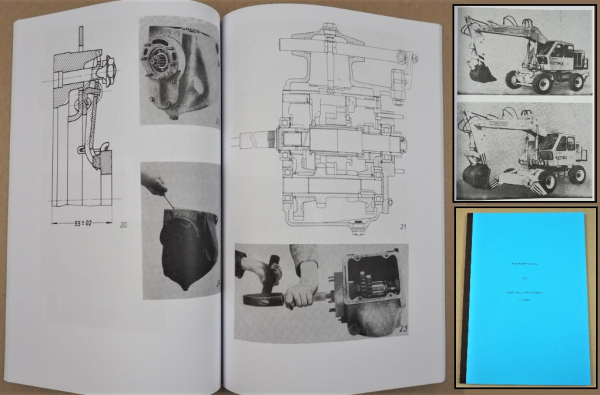 T174-2 Mobilkran Mobilbagger Reparaturhandbuch Werkstatthandbuch 1978