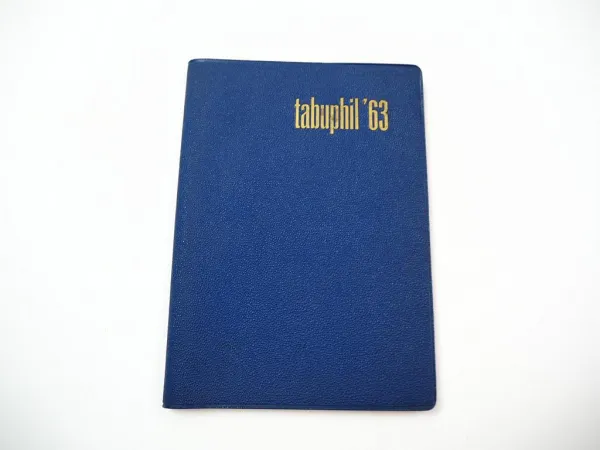 Tabuphil Taschenkalender für den Briefmarken Freund 1963
