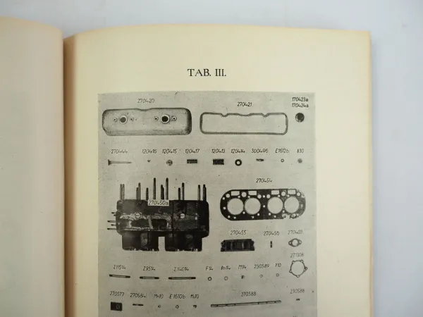 Tatra 27 Lastkraftwagen Ersatzteilkatalog Ersatzteilliste ca. 1940