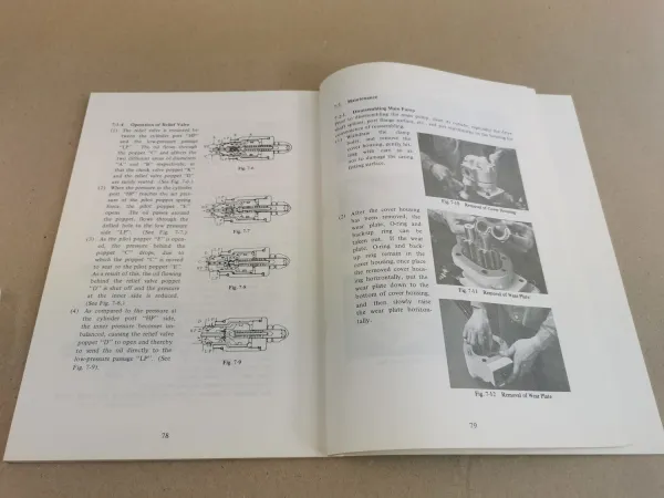 TCM FD50Z4 FD60Z4 Service Manual Werkstatthandbuch 1977