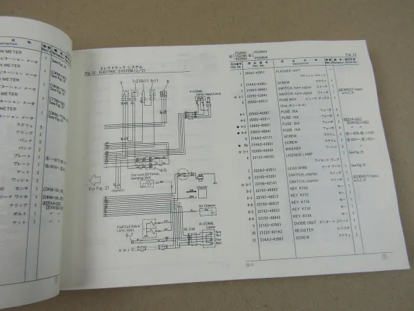 TCM FG FD 20 23 25 N3 Z3 N14 Z14 Stapler Parts List Ersatzteilliste 2/1991