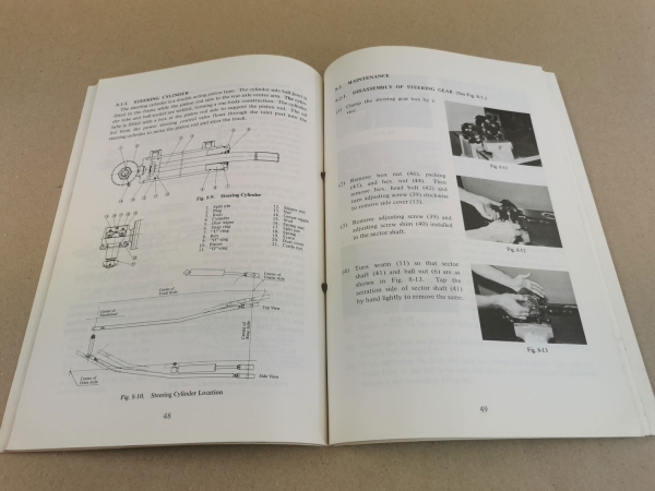 TCM FG FD 35N5 40N5 35Z5 38Z 40Z2 Service Manual Werkstatthandbuch 1981