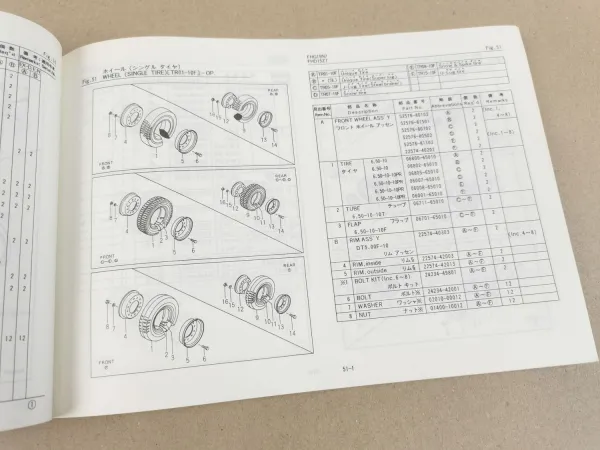 TCM FHG FHD 15 18 N7 Z7 Forklift Truck Parts List Ersatzteilliste in engl 1993