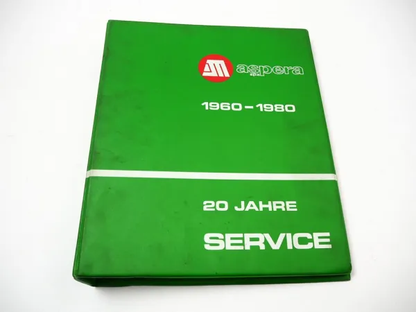 Tecumseh Aspera Zwei- und Viertakt Motoren Ersatzteilliste 1980