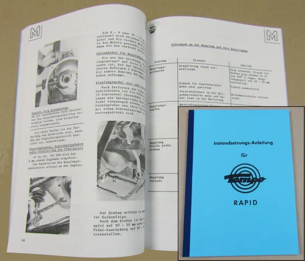 Tempo Rapid Werkstatthandbuch