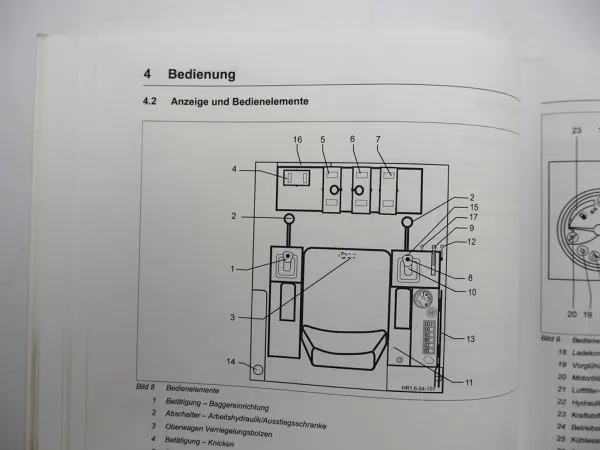 Terex Schaeff HR 1.6 Raupenbagger Betriebsanleitung Bedienung Wartung 2004