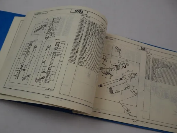 Toyota 02-5FDF10 14 15 18 Forklift Truck Parts Catalog Ersatzteilliste 1992