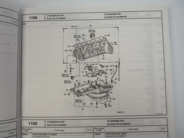 Toyota 02-7FG 35 40 45 K40 A50 Forklift Truck Parts Catalog Ersatzteilliste 2005