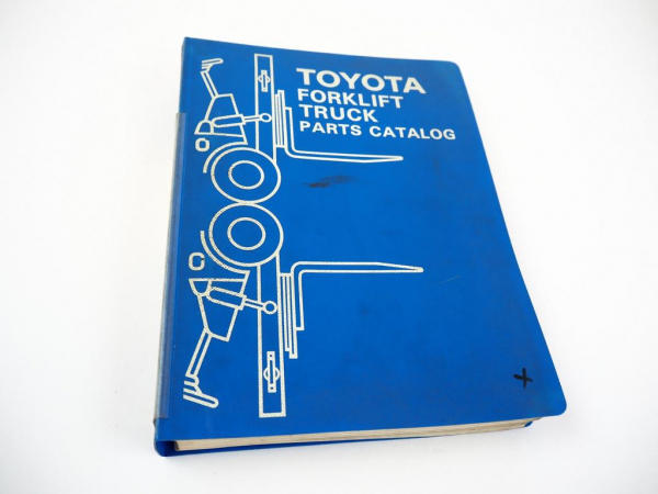 Toyota 2FGC 10 15 Forklift Gabelstapler Parts Catalog Ersatzteilliste1979