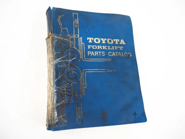 Toyota 3FG 2FD 10 14 15 Forklift Gabelstapler Ersatzteilliste Parts Catalog 1976