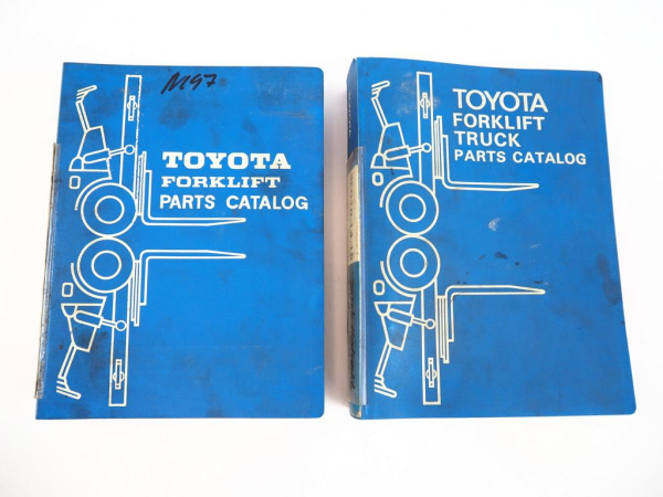 Toyota 3FG 2FD 10 14 15 Forklift Gabelstapler Parts Catalog Ersatzteilliste1976