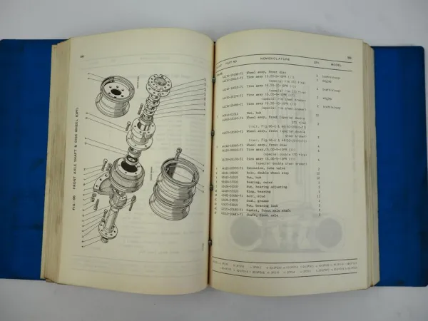 Toyota 3FG 2FD 10 14 15 Forklift Truck Parts Catalog Ersatzteilliste 1973