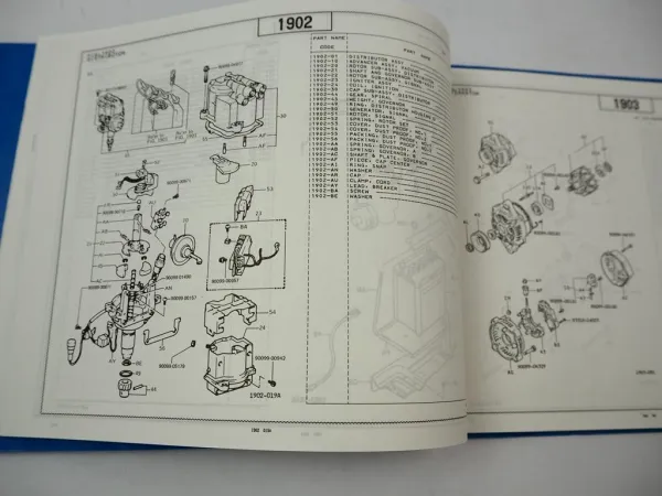 Toyota 42-6FGF15 & 18 Forklift Truck Parts Catalog Ersatzteilliste Gabelstapler