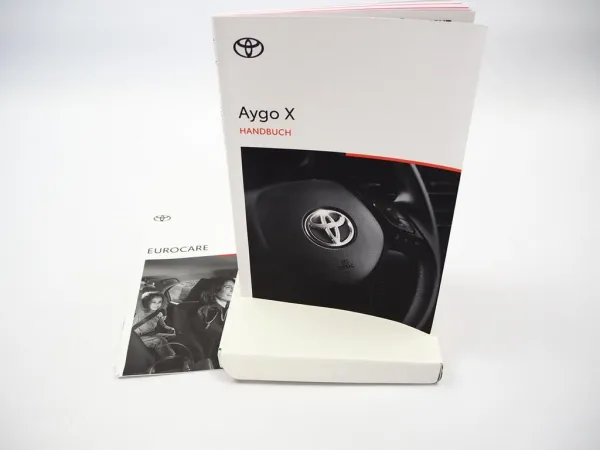 Toyota Aygo X Bedienungsanleitung Betriebsanleitung 2023 Bordmappe Deutsch