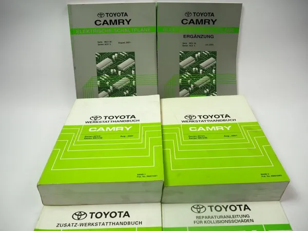 Toyota Camry 2002 V3 Reparaturanleitung ACV MCV 30 XV30 Werkstatthandbuch 2003