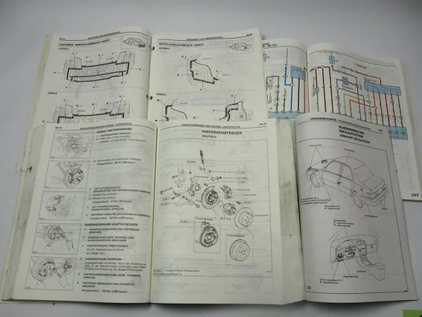 Toyota Camry 3 V1 SXV VCV10 1992-94 Werkstatthandbuch Reparaturanleitung Elektrik