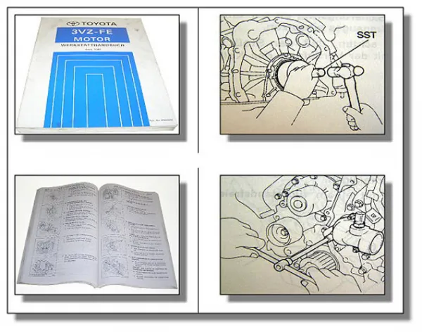 Toyota Camry VCV10 Werkstatthandbuch 3.0l V6 Motor 3VZ-FE Reparaturanleitung