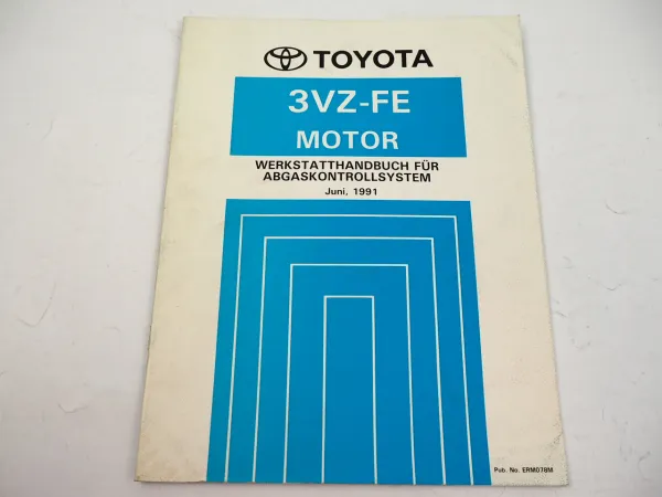 Toyota Camry VCV10 Werkstatthandbuch Abgaskontrollsystem V6 Motor 3VZ-FE 1991